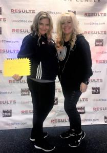 Patricia Halstead and Roxanne Butler before Partner Challenge 1-14-18 (1)